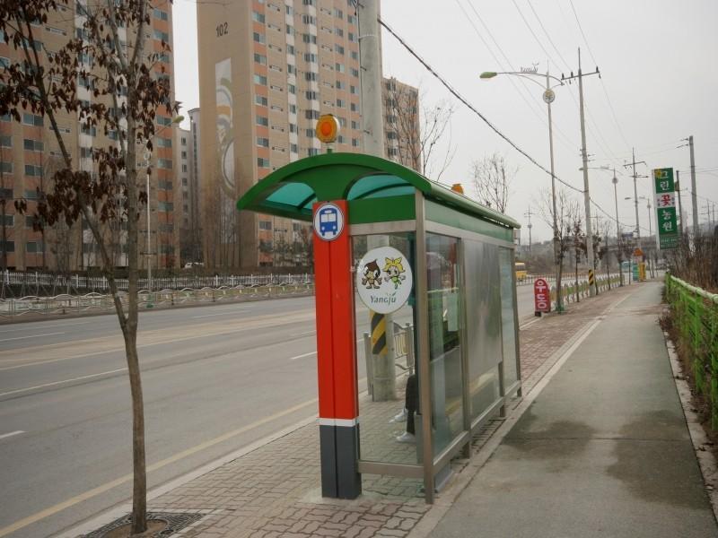 버스정류소(동두천방면)