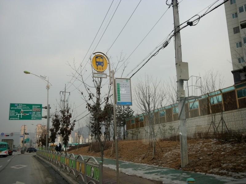 버스정류소(포천방면)