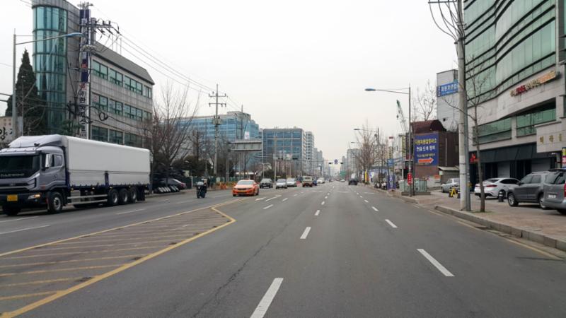 단지 주변 이용 가능한 도로입니다