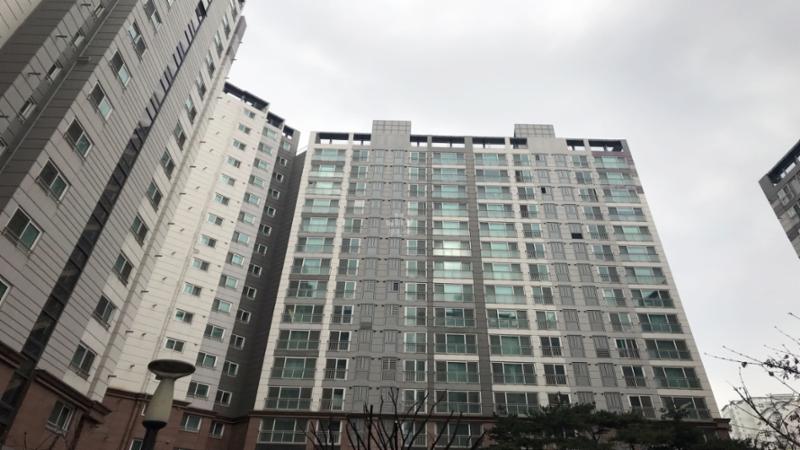 동간 거리가 넓어 쾌적한 단지 내 전경이에요