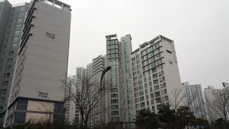 단지 전경 모습이에요