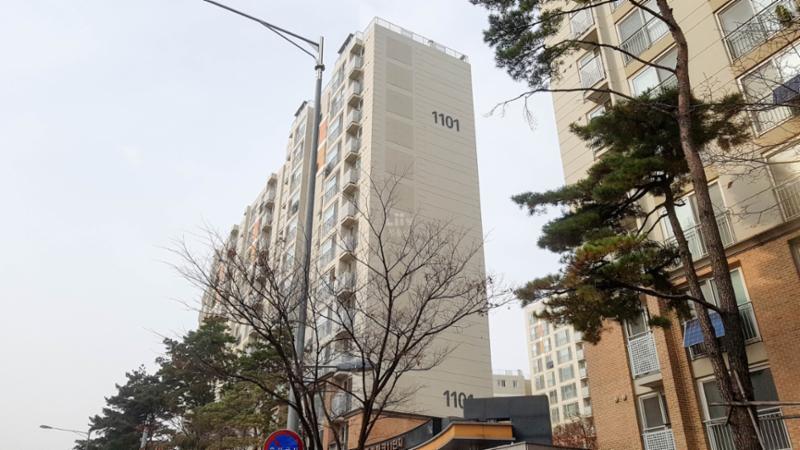 상암월드컵파크11단지 전경이에요
