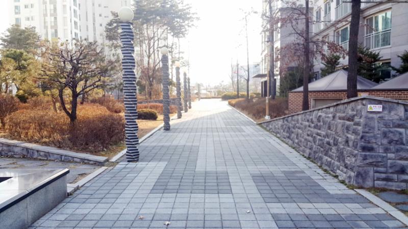 단지와 어울리는 단지 내 도로에요