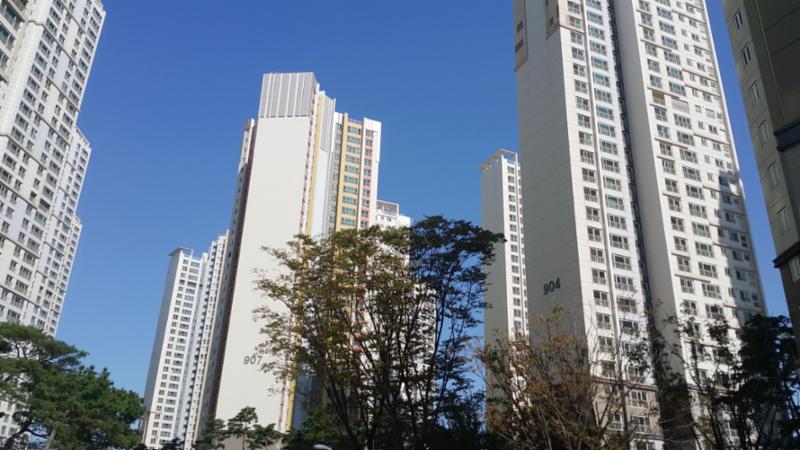 영종힐스테이트 전경이에요