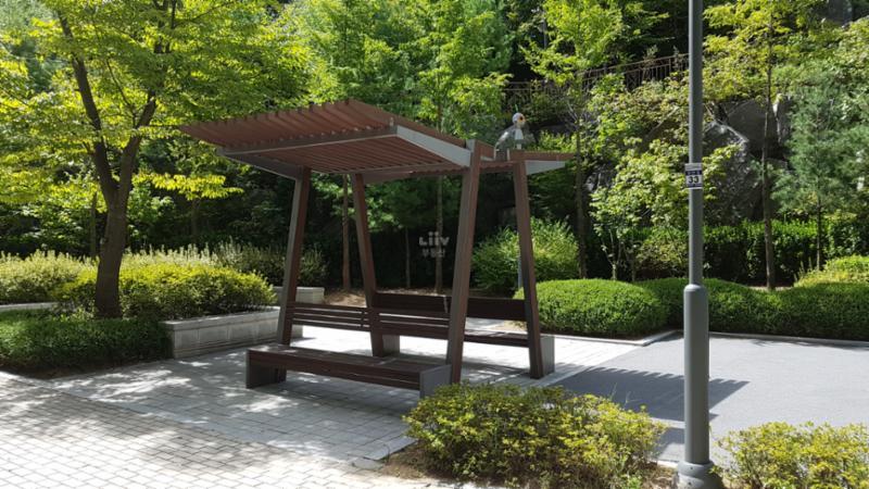 흑석한강센트레빌2차 쉼터이구요