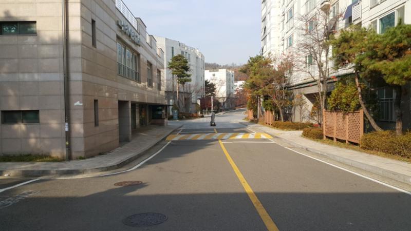 단지 내부를 이어주는 도로 입니다