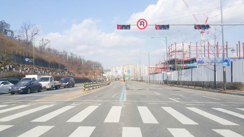 단지 주변 이용 가능한 도로입니다