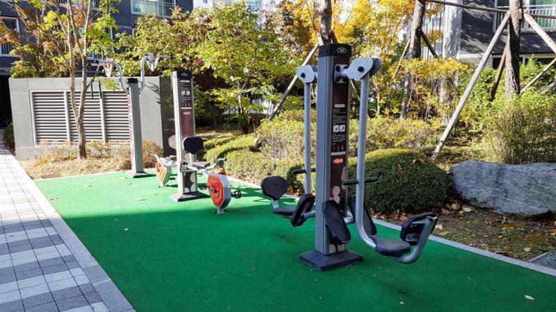 입주민들의 건강을 위한 체육시설이에요