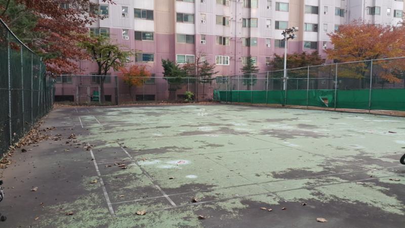 입주민들의 건강을 위한 체육시설이에요