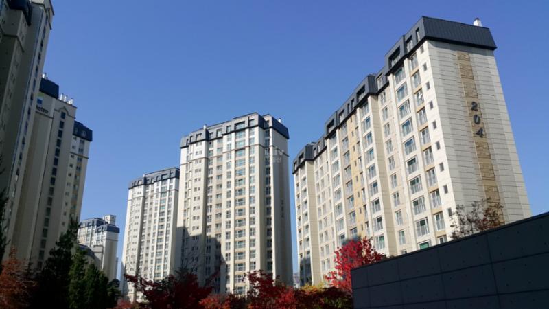단지 전경 모습이에요
