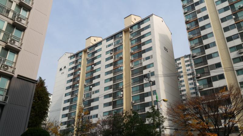단지별 간격이 넓어 통풍과 채광이 효과적입니다