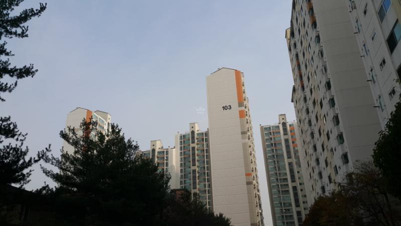차별화된 디자인과 생동감 넘치는 색감으로 꾸며진 단지 외관이에요