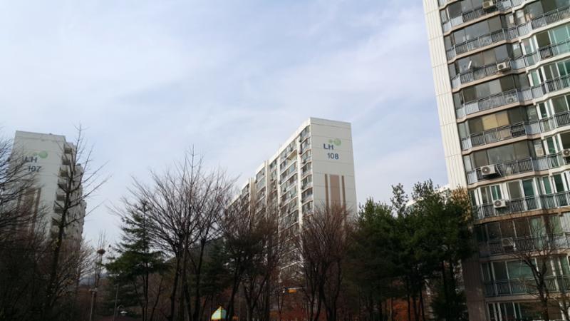 총 1,346세대, 11개 동으로 구성된 주공1단지에요