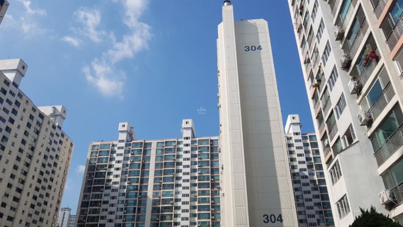 삼보아파트단지 단지전경 이에요