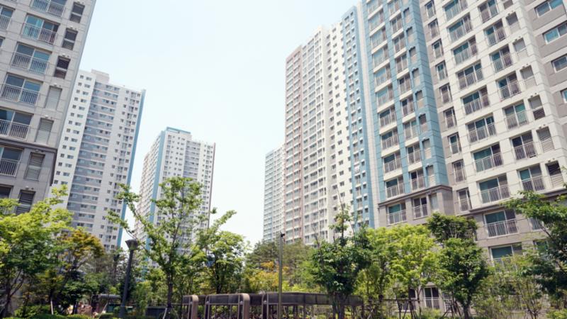 단지 전경 모습이에요