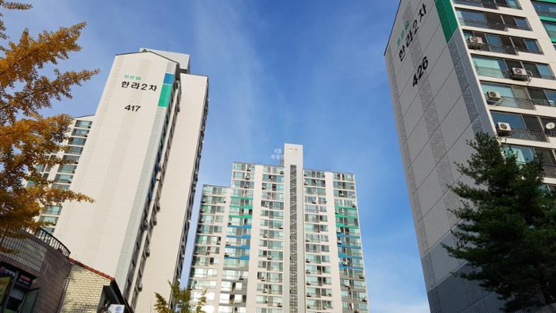 넓은 동간 간격으로 입주민들의 프라이버시를 보호해요