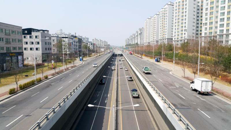 단지 주변 이용 가능한 도로입니다