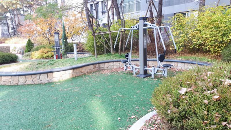 입주민들의 건강을 위한 체육시설이에요