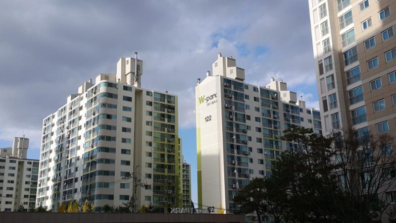 풍년1단지진흥흥화 단지 전경이에요