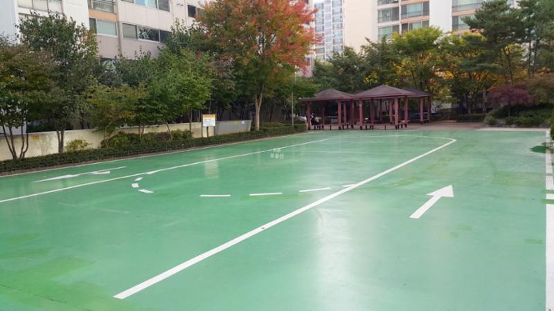 입주민들의 건강을 위한 체육시설이에요