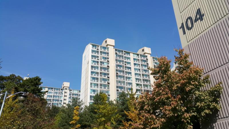 유현마을신동아 단지전경 모습이에요
