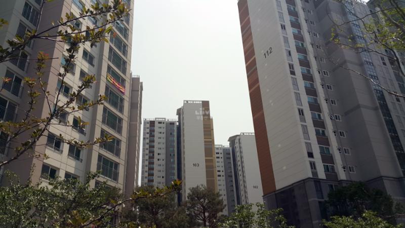 텐즈힐1단지전경 모습이에요