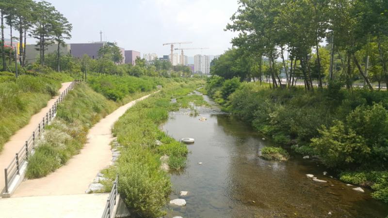 단지 주변으로 세곡천이 위치해 있습니다