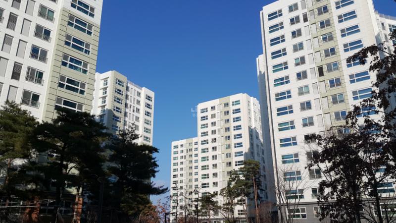 마곡엠밸리14단지 전경이에요