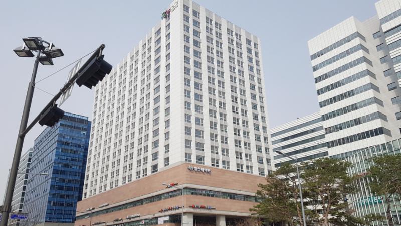 엠스테이트 단지 전경의 모습이에요