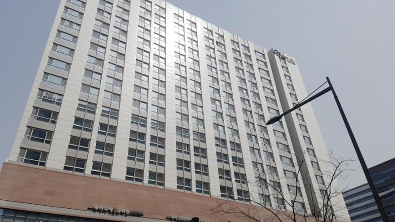 엠스테이트 단지 전경의 모습이에요