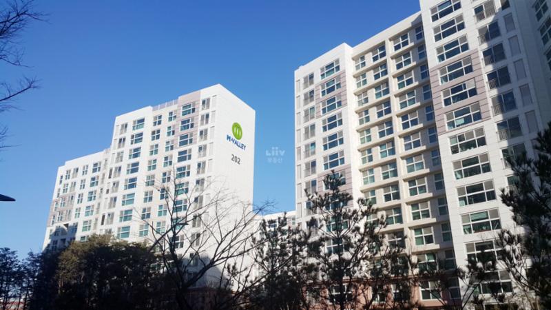 마곡엠밸리2단지 전경이에요
