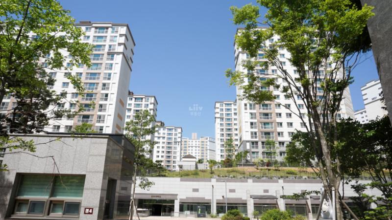 위례더힐55단지 전경이에요