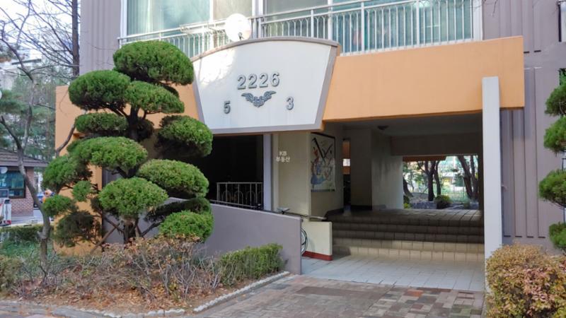 2226동 공동 현관입니다
