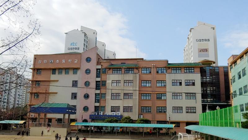다정한삼성래미안 단지에서 배정되는 초등학교 입니다