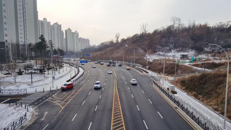 단지 주변 이용 가능한 도로입니다