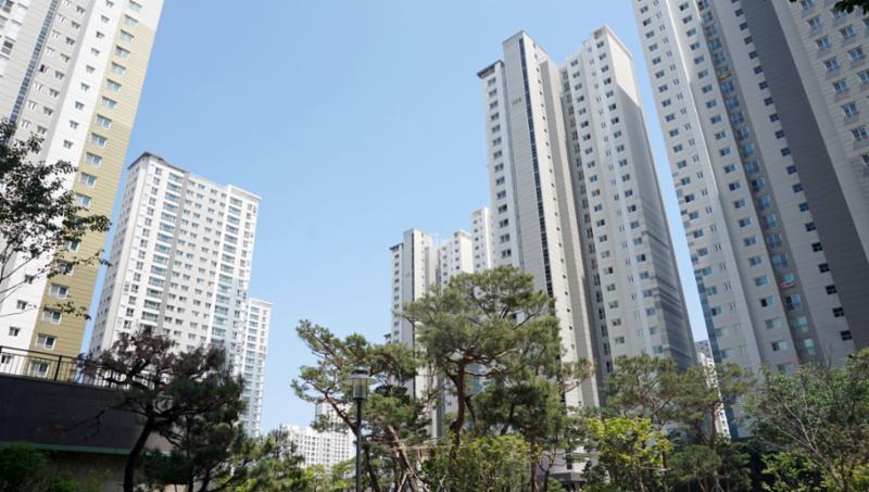 단지 전경 모습이에요