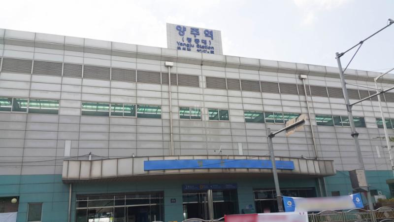 지하철 1호선 양주역입니다