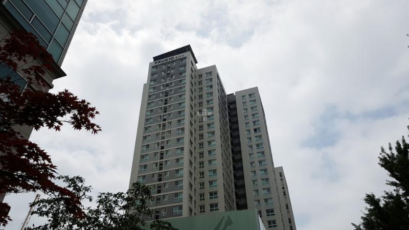 동대문푸르지오시티 단지전경이에요