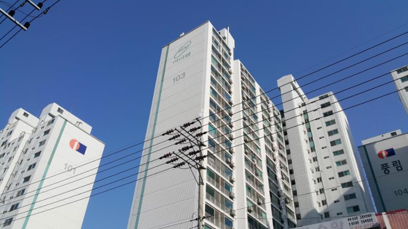 풍림아이원의 로고가 또렷이 보이네요