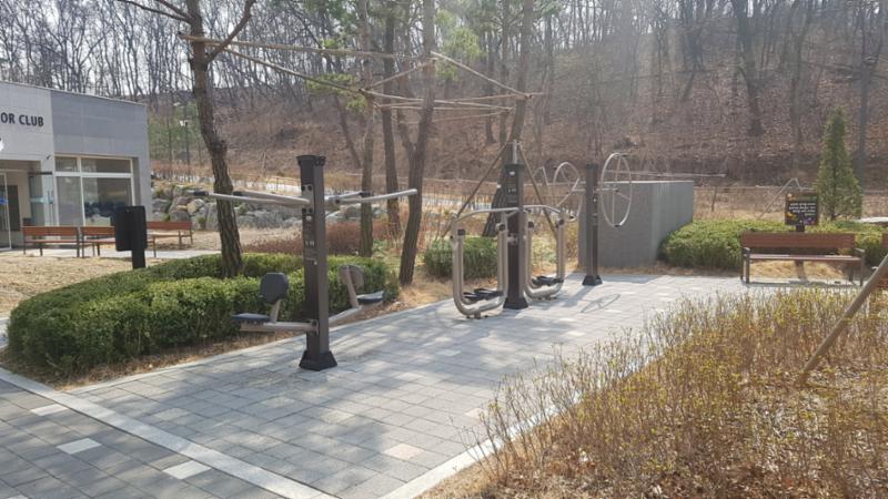 입주민들의 건강을 위한 체육시설이에요