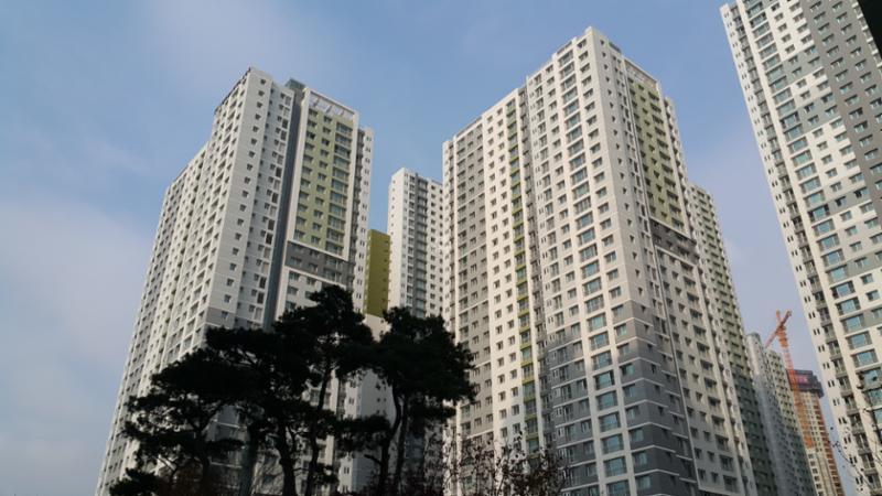 동간 거리가 넓어 프라이버시가 보호되는 단지예요