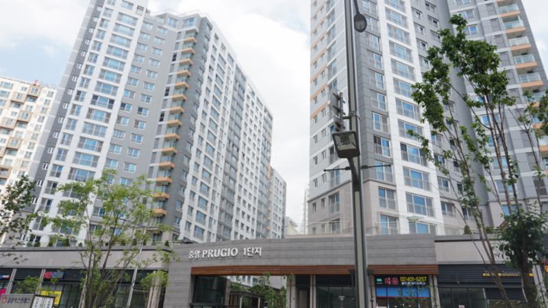 총 163세대, 2개 동으로 구성된 단지에요