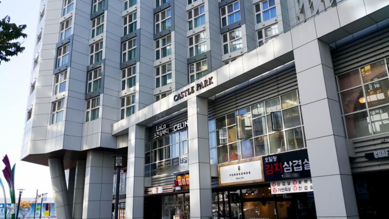 마곡나루역캐슬파크 내 상가에요