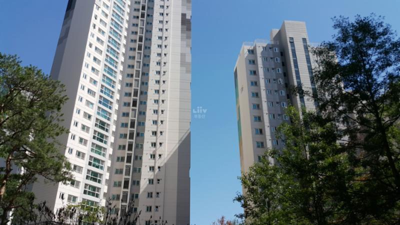 2017년도에 입주한 단지로 깔끔한 외관이 돋보이네요
