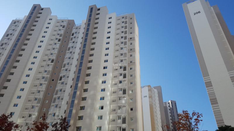 다른 각도에서 바라본 단지전경이에요