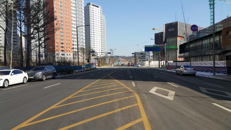단지 주변 이용 가능한 도로입니다