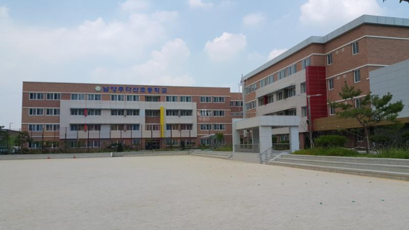 단지에서 배정되는 남양주다산초등학교 입니다