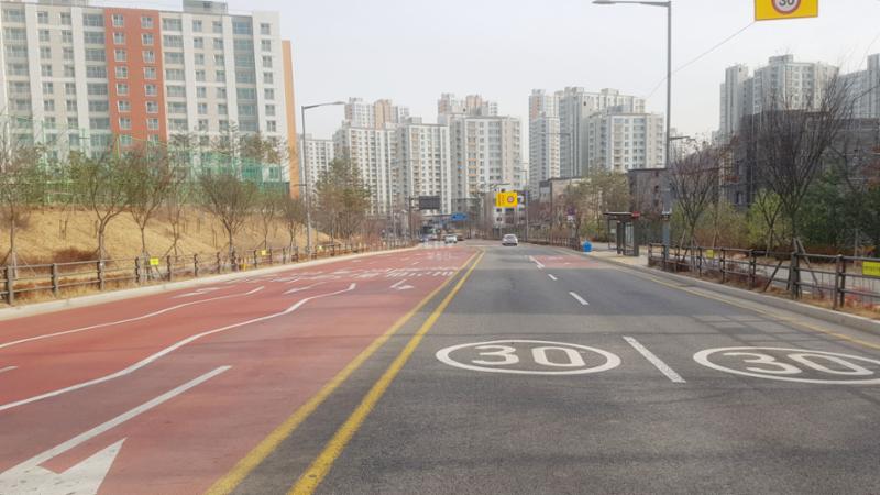 단지 주변 이용 가능한 도로입니다