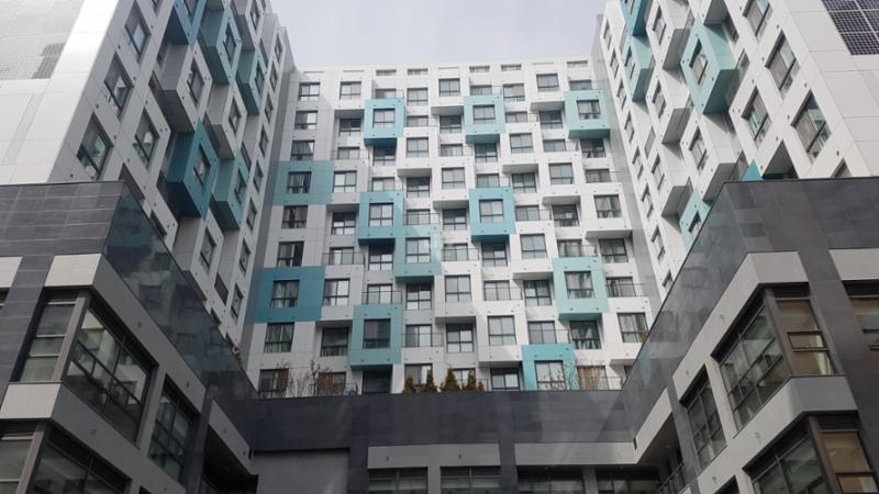 송파법조타운푸르지오시티 단지전경이에요