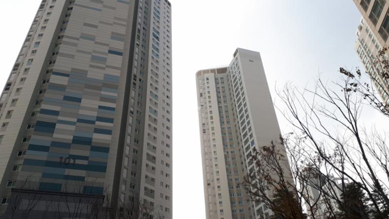 안산센트럴푸르지오 단지 아파트예요
